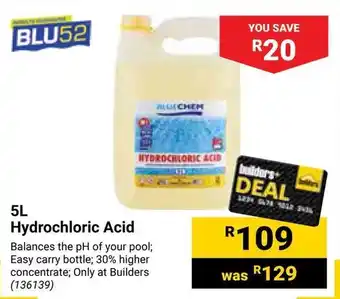 Builders Warehouse BLU52 Hydrochloric Acid offer