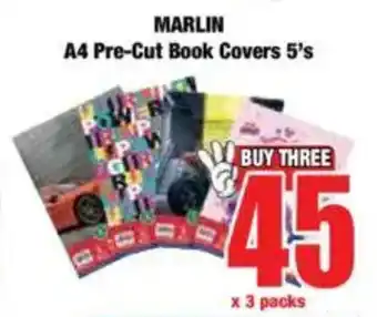 Boxer MARLIN A4 Pre-Cut Book Covers offer