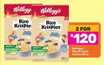 Game Kellogg's Rice Krispies Vanilla offer