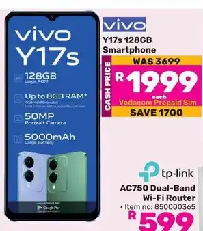 Game Vivo Y17s 128GB Smartphone offer