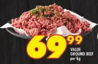 Shoprite Value ground beef offer