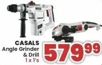 Casals Angle Grinder & Drill
