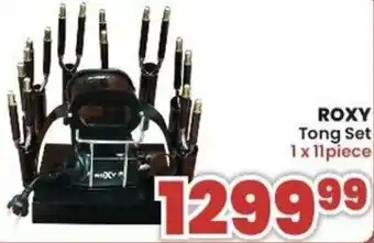 Roxy Tong Set 11 piece