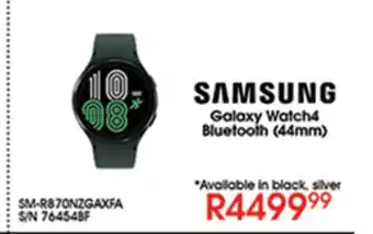 Hirsch's Samsung - Galaxy Watch4 Bluetooth (44mm) offer