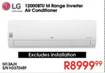 LG - 12000BTU M Range Inverter Air Conditioner