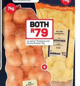 Pick n Pay No Name™ Potatoes and Onions Pocket 7kg offer