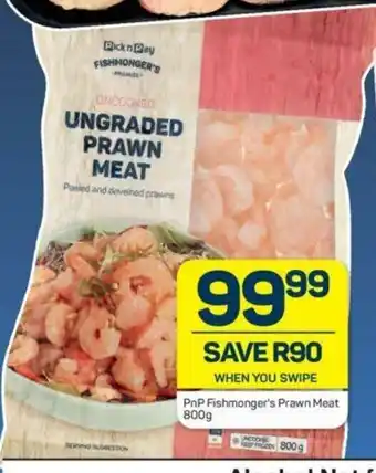 Pick n Pay PnP Fingmonger's Prawn Meat 800g offer