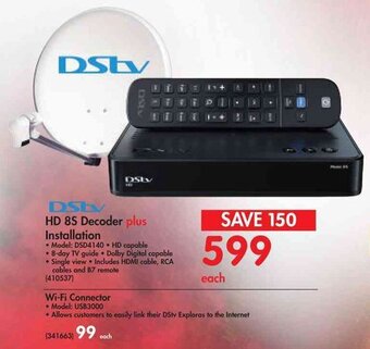 Makro DStv HD 8S Decoder plus Installation offer