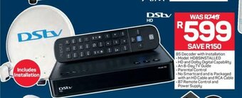 DSTV - 8S Decoder with Installation