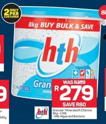 Pick n Pay Granular Mineralsoft Chlorine 8kg - L146 offer