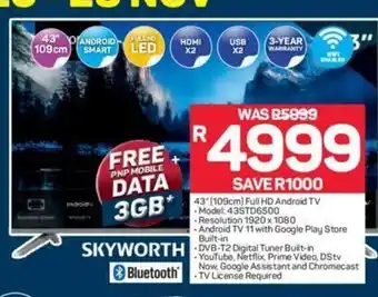 Skyworth - 43" Full HD ANdroid TV