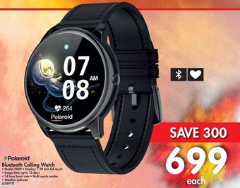 Makro Polaroid Bluetooth Calling Watch offer