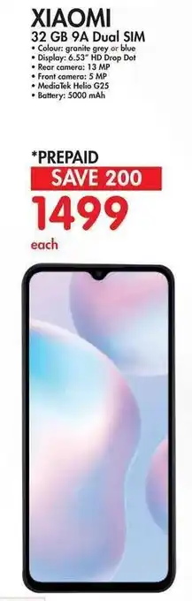 Makro Xiaomi 9A Dual Sim 32GB offer