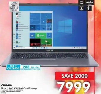 Makro Asus 15.6" X509 Intel Core i5 Laptop offer