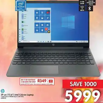 Makro HP 15.6" Intel Celeron Laptop offer