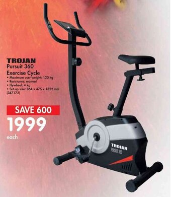 Makro Trojan Pursuit 360 Exercise Cycle offer