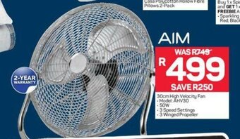 Pick n Pay AIM 30cm High Velocity Fan offer