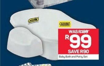 Pick n Pay Addis Baby Bath and Potty Set offer