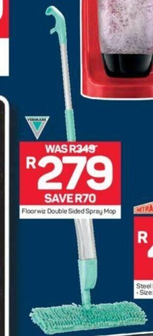 Pick n Pay Floorwiz Double Sided Spray Mop offer