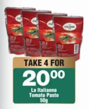 Check Star La Italianna Tomato Paste offer