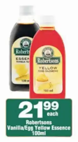 Check Star Robertsons Vanilla/Egg Yellow Essence offer