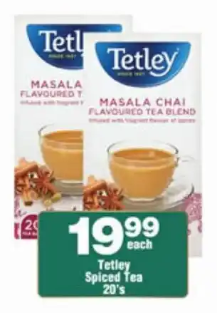 Check Star Tetley Spiced Tea offer