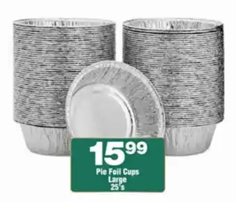 Check Star Pie Foil Cups Large offer