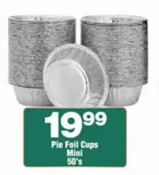 Check Star Pie Foil Cups Mini offer