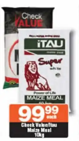 Check Star Check Vale/ Itau Maize Meal offer