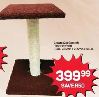 Pick n Pay Grants Cat Scratch Post Platform offer