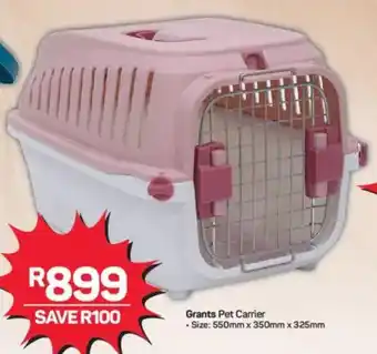 Pick n Pay Grants Pet Carrier offer