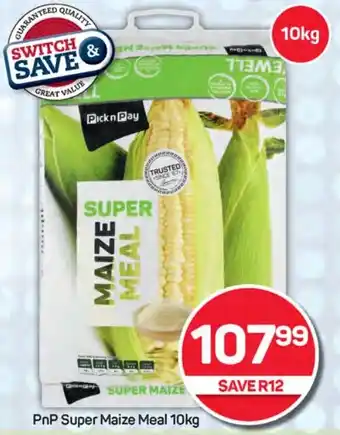 Pick n Pay Hypermarket PnP Super Maize Meal offer