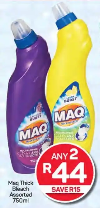 Pick n Pay Hypermarket Maq Thick Bleach Assorted offer