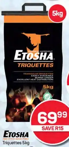 Pick n Pay Hypermarket ETOSHA Triquettes offer