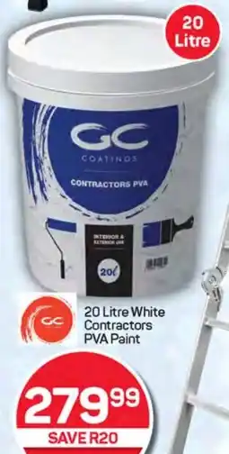 Pick n Pay Hypermarket White Contractors PVA Paint offer