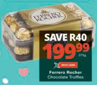 Checkers Ferrero Rocher Chocolate Truffles offer