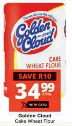 Checkers Golden Cloud Cake Wheat Flour offer