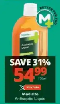 Checkers Medirite Antiseptic Liquid offer