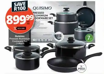 Checkers Quisimo Pressed Aluminium Cookware Set offer