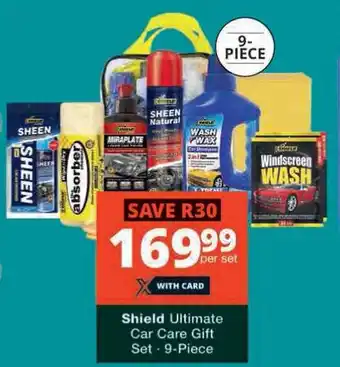 Checkers Shield Ultimate Car Care Gift Set offer