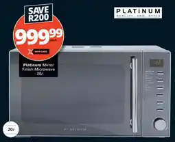 Checkers Platinum Mirror Finish Microwave offer