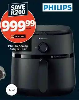 Checkers Philips Analog Airfryer offer