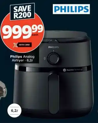 Checkers Philips Analog Airfryer offer