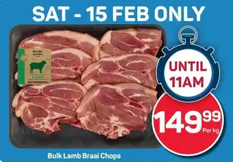 Pick n Pay Bulk Lamb Braai Chops offer