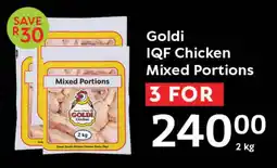 Oxford Freshmarket Goldi IQF Chicken Mixed Portions offer