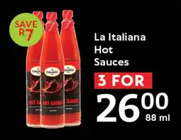 Oxford Freshmarket La Italiana Hot Sauces offer