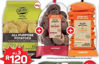 Pick n Pay Hypermarket All 3 for R120 offer