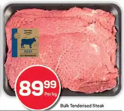 Pick n Pay Hypermarket Bulk Tenderised Steak offer