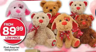 Pick n Pay Hypermarket Plush Assorted Designs Each offer