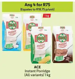 Makro ACE Instant Porridge offer